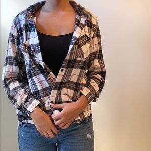 Loose flannel